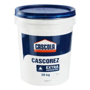 Imagem de Cola Branca Líquida 20kg Cascorez Extra Adesivo Pva Cascola - Henkell