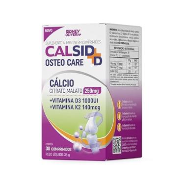 Imagem de Cálcio Citrato Malato 250mg + K2 140mcg Calsid-d Osteo Care