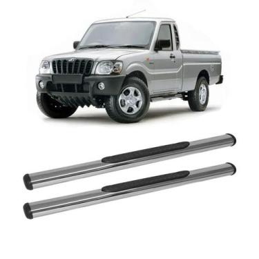 Imagem de Estribo Pick-Up 2008 2009 2010 2011 2012 Cs Oblongo Cromado - CCF