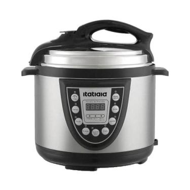 Imagem de Panela De Pressão Elétrica Midi 220V 500W Inox Itatiaia 5L, 220V