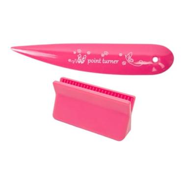 Imagem de rockible Ferramenta prática para virar pontos, prensador de costuras, virador de marcas de costura com bordas lisas, vincos de costura, ferramenta portátil, 1 Conjunto