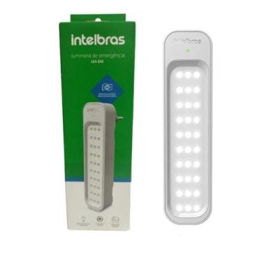 Imagem de Lampada De Emergência Acende Quando Fica Escuro 30leds Forte Intelbras