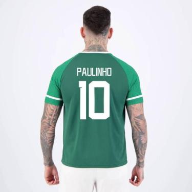 Imagem de Camisa Palmeiras Verdão Escudo Verde 10 Paulinho - Betel, GG