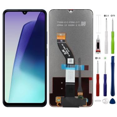 Imagem de SwarKing Substituição de tela digital LCD compatível com Xiaomi Poco C75 / Redmi 14C (preto com moldura) Display LCD Touch Screen Digitalizador Assembléia com ferramenta de reparo 6,88 polegadas