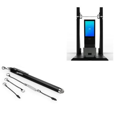 Imagem de BoxWave Caneta Stylus compatível com OxeFit XS1 (81.3 cm) - EverTouch capacitive Stylus, caneta Stylus capacitiva ponta de fibra - Preto