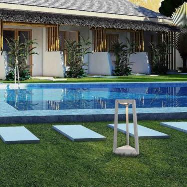 Imagem de Balizador Led Aluminio 12w 3000k Ip65 37x16cm Lume - Yamamura, CINZA E