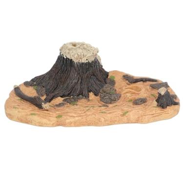 Imagem de Exibição de dinossauros Plataforma de plataforma Simulação de plástico cena de paisagismo selvagem decoração de modelo para exibição de lojas e diorama de vida selvagem