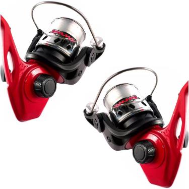 Imagem de Kit 2 Molinete Marine Sports Jimmy Vermelho Com Linha