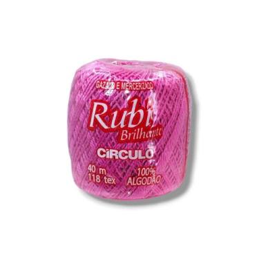 Imagem de Linha Rubi 5 - 6186 - Rosa Barbie - Circulo