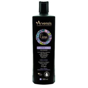 Imagem de Creme Ativador Cachos Ondulados E Cacheados Arvensis 500ml