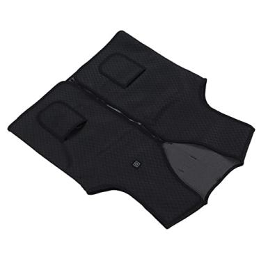 Imagem de Colete Aquecido Elétrico e Tecido de Mergulho Quente, Rugas e Desgaste, Pressione e Segure por 5 Segundos para Ligar (Xl)