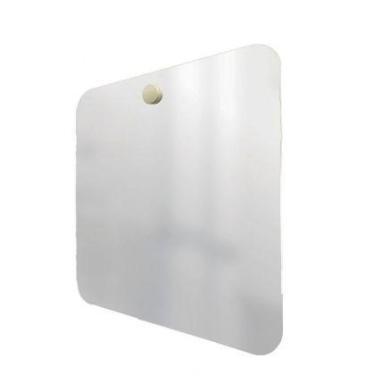 Imagem de Espelho Decorativo Pen Cantos Pendurador Branco 50X50 Cm - e2g Design