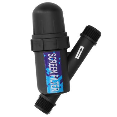 Imagem de Cffuvros Filtro de Irrigação de G1in, Prova de Corroida, Plástico e Filtro de Água de Tela de Malha de Aço Inoxidável