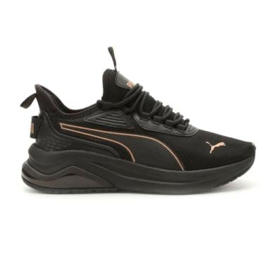 Imagem de PUMA Tênis feminino Amplifier, Puma Preto-puma dourado, 36