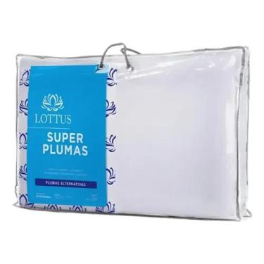 Imagem de Travesseiro Lottus super plumas Dormitche, 50cm X 70cm