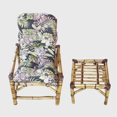 Imagem de Cadeira De Bambu Vime Confortável Para Área Jardim 1 Lugar - Compree, 