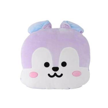 Imagem de Manta Almofada Infantil Personagens Bt21 - Lilás - Miniso