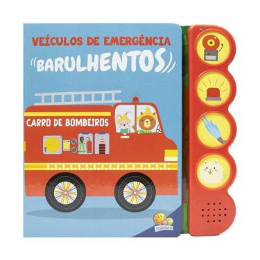 Imagem de Veículos de Emergência Barulhentos: Carro de Bombeiros