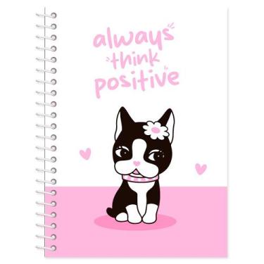 Imagem de Caderno Rebecca Bonbon RB Universitário Meninas Coleção 2025, Branco -