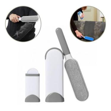 Imagem de Escova Removedora Tira Pelos Roupa Sofá Gatos Cães Limpeza - DAP