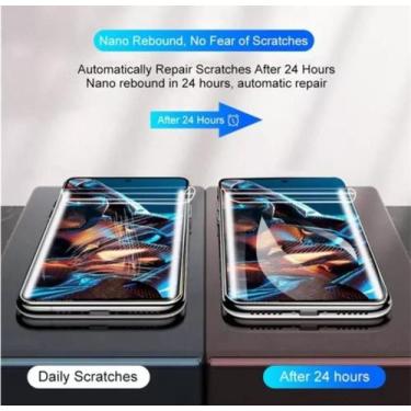 Imagem de Película Gel Hidrogel Frontal Compatível Para Xiaomi Mi Poco X5 Pro 5G