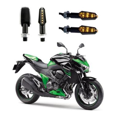 Imagem de KIT 4 Luz Seta Esportiva Pisca de Led Modelo P29 Para Moto Z 800 Ano 2