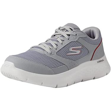 Imagem de Skechers GO Walk Flex Quota Tênis masculino, Cinza 1, 42