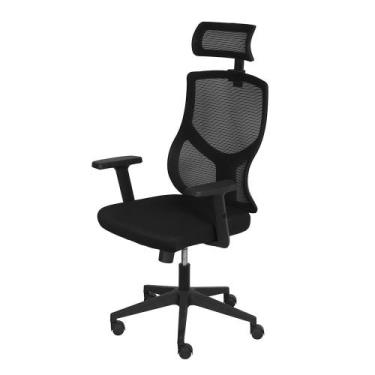 Imagem de Cadeira Office Arion Alta - Preto - Abra Cadabra