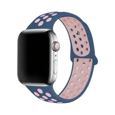 Imagem de Pulseiras De Silicone Para Apple Watch De 45mm, 44mm, 49mm, Ultra2, 40