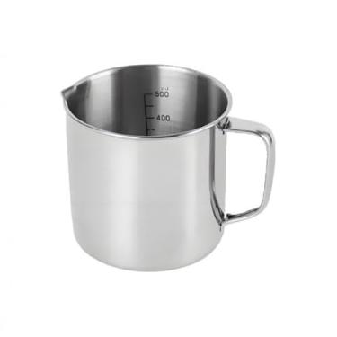 Imagem de Generic Copo medidor de aço inoxidável para café, espumador, jarra portátil para vaporização de expresso para Latte Art