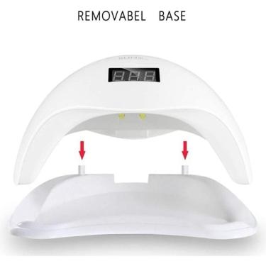 Imagem de Cabine Led Uv Digital 48W Bivolt Unhas Gel Acrigel 110V/220V