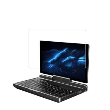 Imagem de WUNIAK Protetor de tela para GPD MicroPC 2 7 polegadas, película de vidro temperado HD resistente a arranhões para GPD MicroPC 2 5G proteção contra quedas, sensível ao toque, antiimpressões digitais