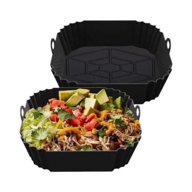 Imagem de Forros De Silicone Reutilizáveis Para Air Fryer, Acessório Seguro Para