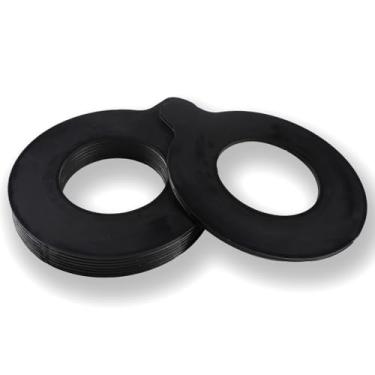 Imagem de GYUPTRK Kit de calço de pino de balde de 8 x 110 mm para escavadeira e minicarregadeira com espessura de 2 mm adequado para gato Bobcat John Deere Case Kubota