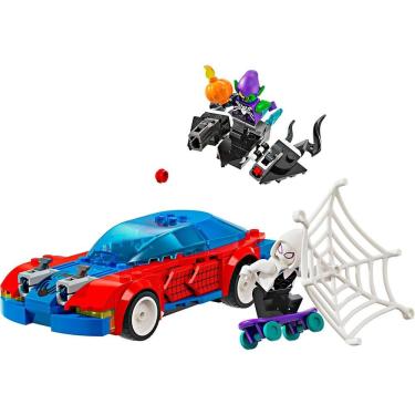 Imagem de Bloco de Montar - Marvel – CORRIDA SPIDER-MAN E GREEN GOBLIN VENOM- 227 peças - LEGO