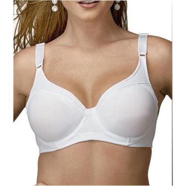 Imagem de Sutiã Taça C Control DeMillus  074905/064905 Até 52, 52, Branco