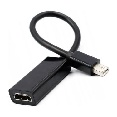 Imagem de Cabo Adaptador Conversor mini Displayport para HDMI Preto