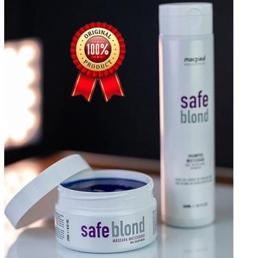 Imagem de Kit Matizador Blond Perfeito Shampu Masck Safe Blond Macpaul - Macpaul
