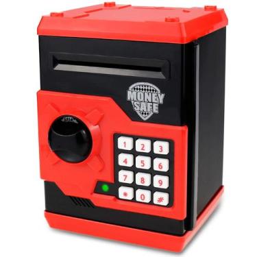 Imagem de Cofrinho eletrônico Yoego Kids com dinheiro de papel com rolagem autom