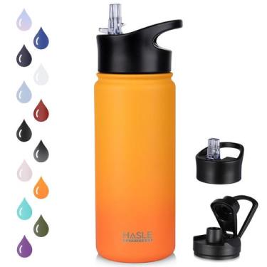 Imagem de Garrafa de água HASLE OUTFITTERS Isolated Kids 500mL em aço inoxidável