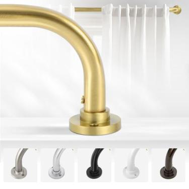 Imagem de Varão de cortina TANGWIN Gold Wrap Around 70-120 cm Blackout
