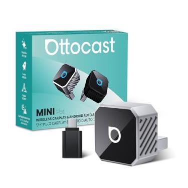 Imagem de OTTOCAST Adaptador Carplay Mini 3.0 sem fio e adaptador automotivo sem fio Android prata