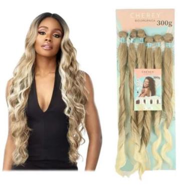 Imagem de Aplique De Cabelo Ondulado Liso Super Natural Longo Entrelace - bbless