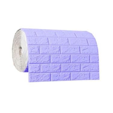 Imagem de Generic Painéis de parede 3D removíveis e adesivos, backsplash moderno, papel de parede de tijolo falso, adesivo de espuma XPE para salas de jogos, cozinhas, Violento