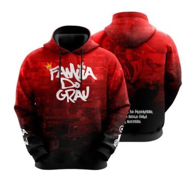 Imagem de Blusa De Moletom Família Do Grau Moto 244, Vermelho, 12