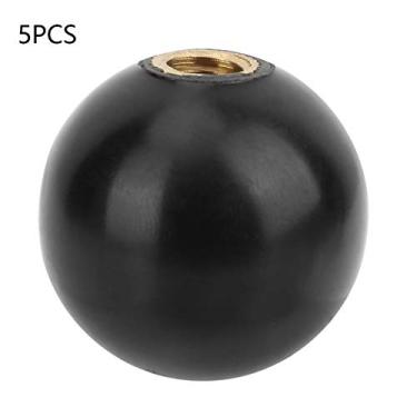 Imagem de AUNMAS Punho Esférico Punho Esférico Botão Porca de Parafuso de Cobre BM10X32 Construído, Alavanca de Botões Rosqueados Redondo, Fácil de Instalar e Usar, Adequado para Todos Os Tipos de Máquinas-ferramentas, Feito