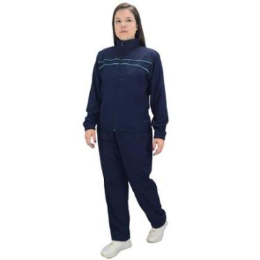 Imagem de Conjunto Agasalho Feminino Tactel com Elastano Butu Biru-Feminino