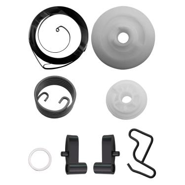 Imagem de RIUBPGUVE 4237-190-0600 Kit de reparo de iniciante de recuo adequado para sopradores portáteis STIHL, incluindo modelos BG56C, BG86C, SH86C e SH56C, substitui os modelos 4241-195-3501 4241-195-2001