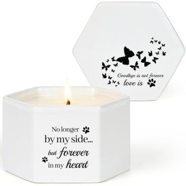 Imagem de Presentes em memória de cães para perda de simpatia de cães, presente memorial de animais de estimação para cães, presentes de memória de falecimento de gatos para perda de luto de cães, condolências