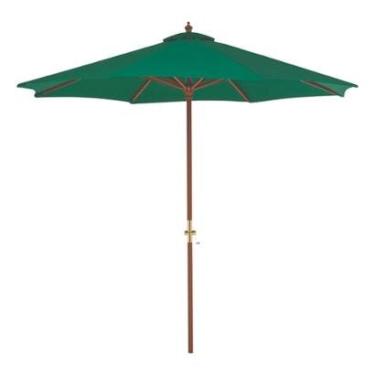 Imagem de Ombrelone Redondo Central Tramontina 2.7m Sem Base Verde-Unissex